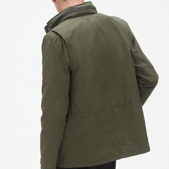 Gap Mens Waxed Military Jacket (M) - Picture 5 of 5
